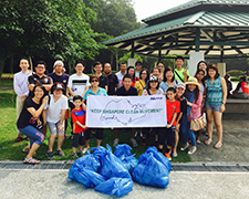 保持新加坡清洁运动