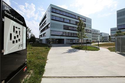 The Innovation Square at EPFL (©Alain Herzog / EPFL) 