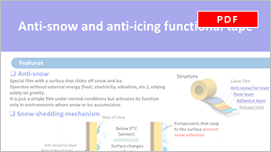 Anti-snow and anti-icing functional tape_PDF